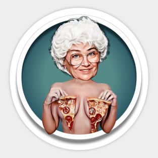 Sophia Petrillo Pizza Sticker